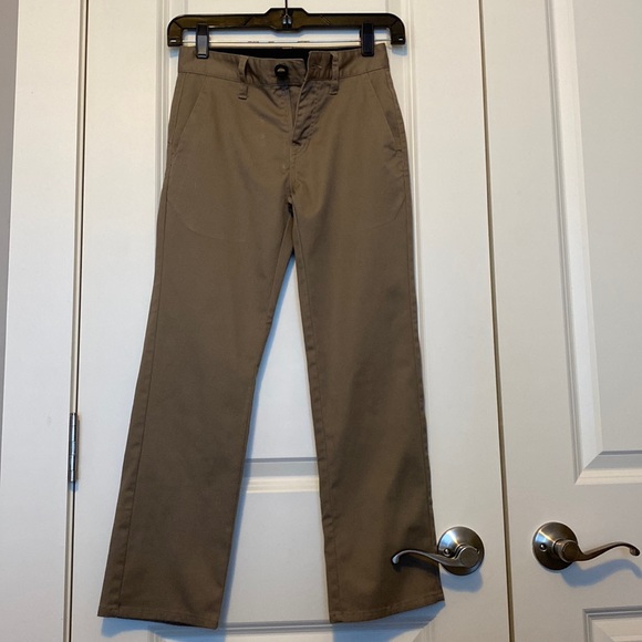 Volcom Youth Khaki Pants - Picture 1 of 8